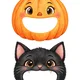 Halloweenské krmicí hlavy 2