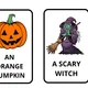 Halloween: Slovíčka/osmisměrka/hádanky 3