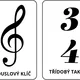 Karty hudebních symbolů, vytleskávanky, poskládej vlastní rytmys 6