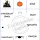 Halloween (ČJ a AJ) - bingo, pexeso, záložky, štítky, omalovánka 2