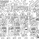 Kooperativní omalovánka - Halloween 3