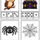Halloweenská kolíčkovaná - počítání slabik 2