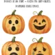 👻 HALLOWEENSKÁ CESTIČKA TAJEMNÉ NOCI 🎃 bez barevného pozadí 2