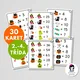 Halloweenské příklady 1 | Rébusy | Šifrování | Násobilka 2-5 | Násobení 3