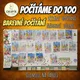 BAREVNÉ POČÍTÁNÍ - 6 MĚST (násobení, dělení, sčítání, odčítání) 4