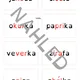 SOUBOR SLABIKOVANÝCH SLOV – 2, 3 a 4 slabiky | 2+1 ZDARMA 2