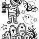 Halloweenské omalovánky 🎃 2