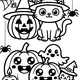 Halloweenské omalovánky 🎃 4