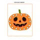 Strašidelné provlékání - Halloweenské obrázky a omalovánky 🎃🧵 2