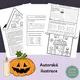 HALLOWEEN, DUŠIČKY - SKLÁDAČKA -3.-5. ROČNÍK- UČIVO ČJ, M 2