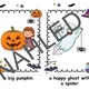 HALLOWEEN CONVERSATION CARDS, FLASHCARDS, BOARD GAME 6