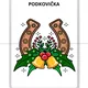 Půlené karty Vánoce pro MŠ, 3-6 let, 23 obrázků A4 4