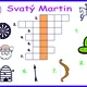 Obrázkové křížovky Svatý Martin 2