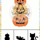 HALLOWEEN KOLÍČKOVÁNÍ - 20 STRAN - POČÍTÁNÍ, BARVY, STÍNY, PÍSMENKA… 5