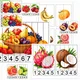 OVOCE - počítání a puzzle pro nejmenší 3