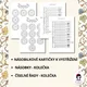 Malá násobilka 1–10 | Vizuální pomůcky k výuce a procvičování | Tabulky, kartičky a kolečka | Hradní násobilka 5