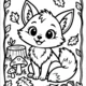 🍂 PODZIMNÍ KOUZELNÝ SVĚT – 10 VESELÝCH OMALOVÁNEK 🦊🦔 2