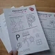 Písmeno P | 8 pracovních listů 4