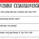 Vznik Československa - balíček aktivit 7