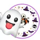 Halloweenské medaile a průkazy pro strašidla 2