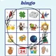 Obrázkové koledové bingo 2