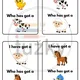 Zvířata: domino, "I have got.../ Who has got...", finish this comics 5