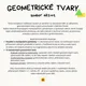 Geometrické tvary | soubor aktivit 2