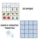 Příroda v zimě - Vánoční postřehovka a pexeso ❄️ 3