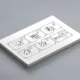 Síť a plášť kostky (krychle) - prostorová představivost 3