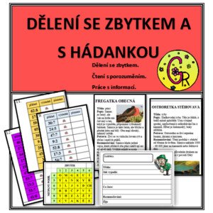Dělení se zbytkem a s hádankou