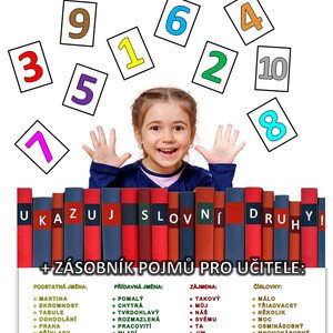 Slovní druhy (kartičky + zásobník pojmů)
