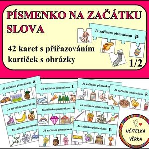 PÍSMENKO NA ZAČÁTKU SLOVA