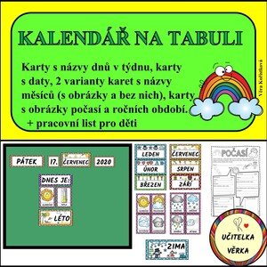 KALENDÁŘ NA TABULI