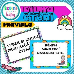 PRAVIDLA DÍLNY ČTENÍ