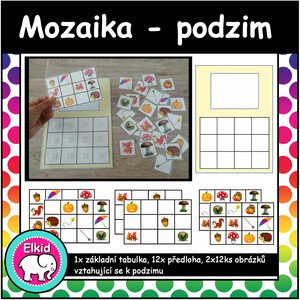 Mozaika "podzim"