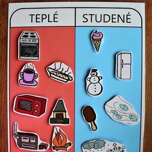 Teplé /studené