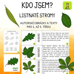 KDO JSEM? LISTNATÉ STROMY PRO 1. STUPEŇ