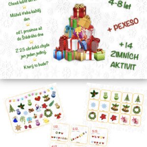 Adventní kalendář s šifrou (4-8 let)