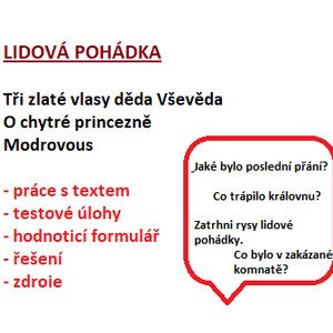 Pohádky (Erben, Němcová, Grimmové)