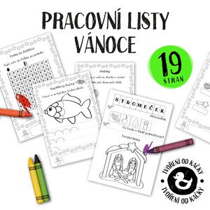 PRACOVNÍ LISTY - VÁNOCE