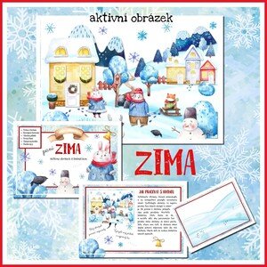 PANÍ ZIMA - aktivní obrázek