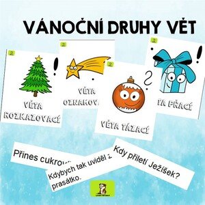 VÁNOČNÍ DRUHY VĚT