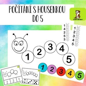 POČÍTÁNÍ S HOUSENKOU DO 5