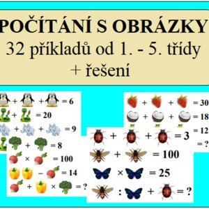 POČÍTÁNÍ S OBRÁZKY