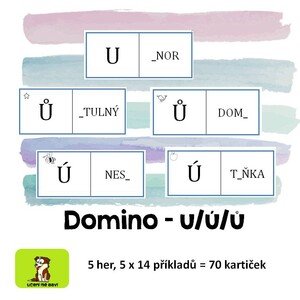 VÝUKOVÁ AKTIVITA- U/Ú/Ů