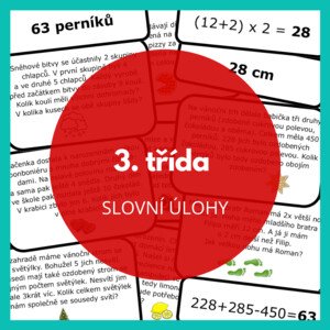 slovní úlohy - 3. třída
