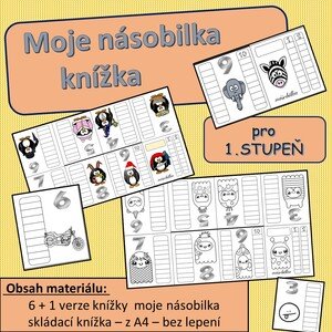 Knížka - moje násobilka