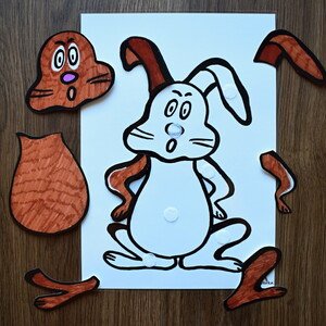 Puzzle zajíc