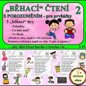 BĚHACÍ ČTENÍ S POROZUMĚNÍM 2 - pro prvňáčky