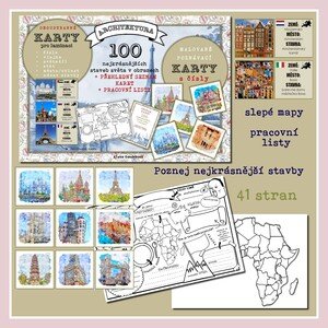 100 NEJKRÁSNĚJŠÍCH STAVEB SVĚTA + PRACOVNÍ LISTY